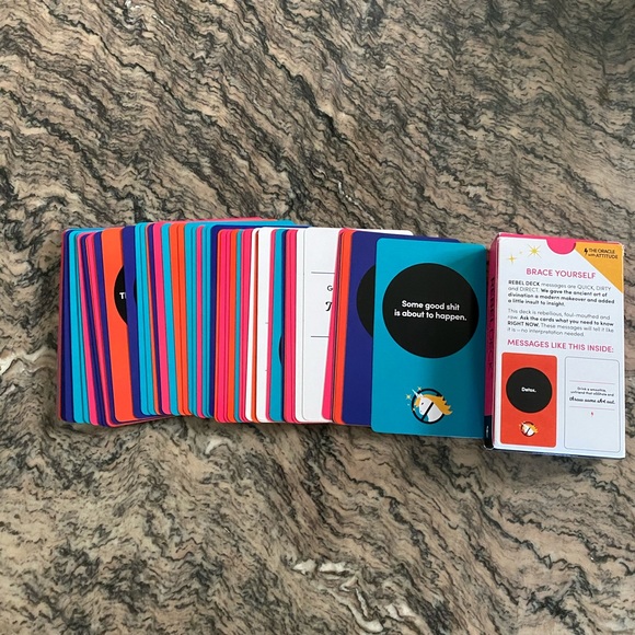 Rebel Deck - Oracle Card Deck (60 Cards) - Picture 2 of 2